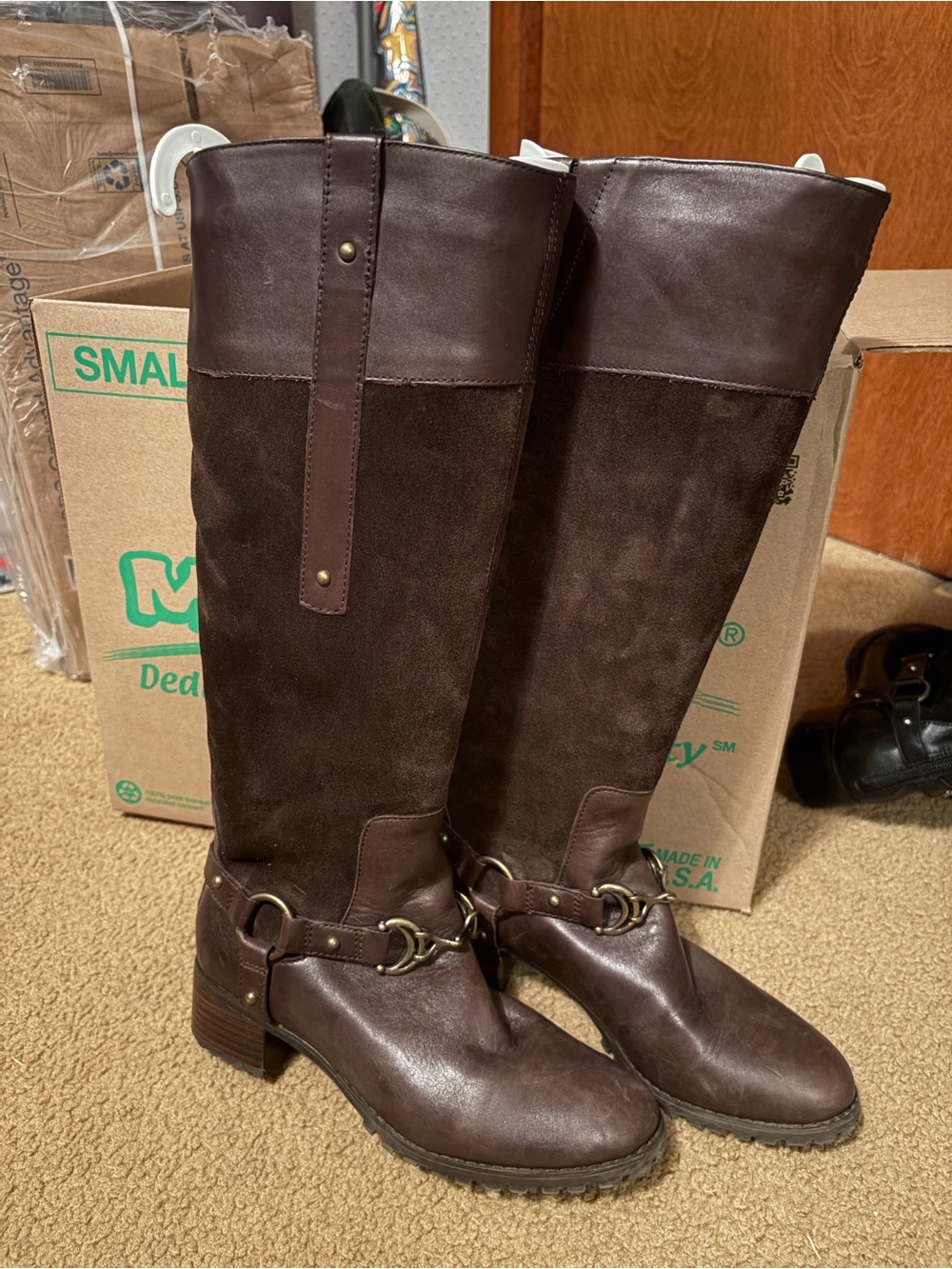 Etienne Aigner Riding Boots Size 7